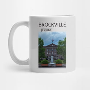 Brockville Ontario Canada Souvenir Present Gift for Canadian T-shirt Apparel Mug Notebook Tote Pillow Sticker Magnet Mug
